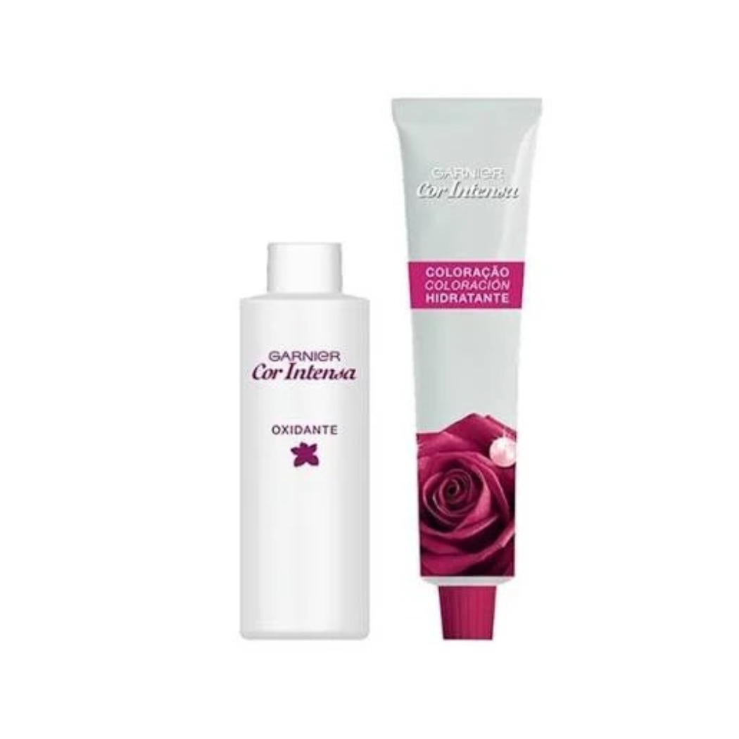 Tinte Garnier Cor Intensa 5.3 Castaño Claro Dorado + Oxigenta