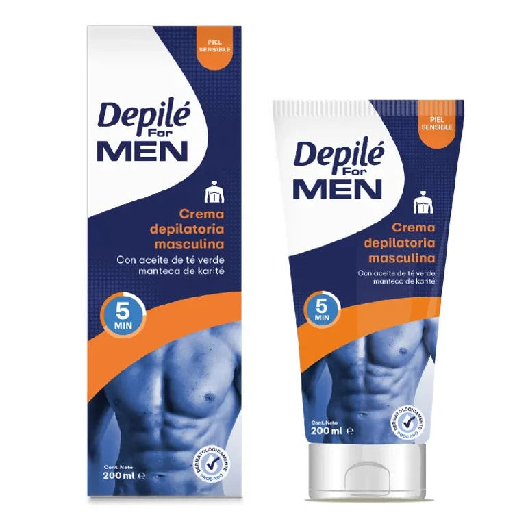 Depilé For Men Crema Depilatoria Masculina 200ml