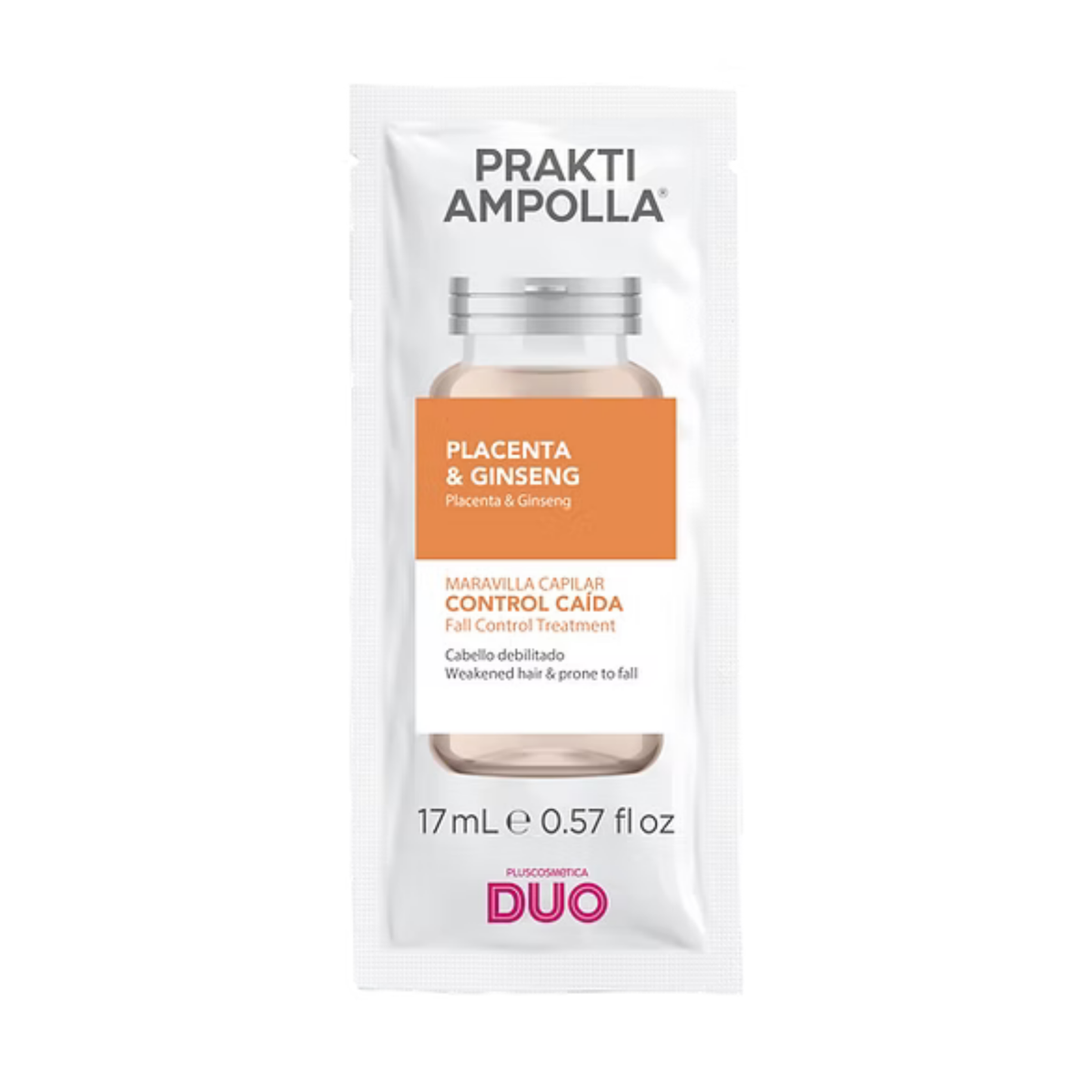 Ampolla DUO Prakti Placenta y Ginseng
