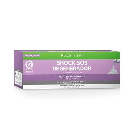 Be Natural Shock SOS Regenerador Pro Vitamina B5 Caja 12 x 15ml