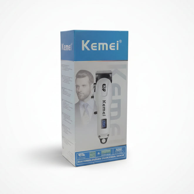 Cortadora Kemei KM-232 Clipper Blanca