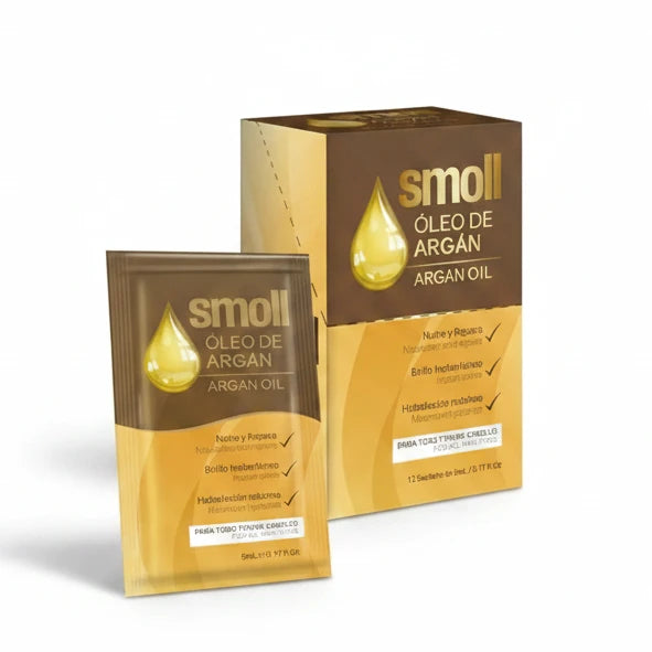 Smoll Óleo de Argán Nutre y Repara 5ml x12