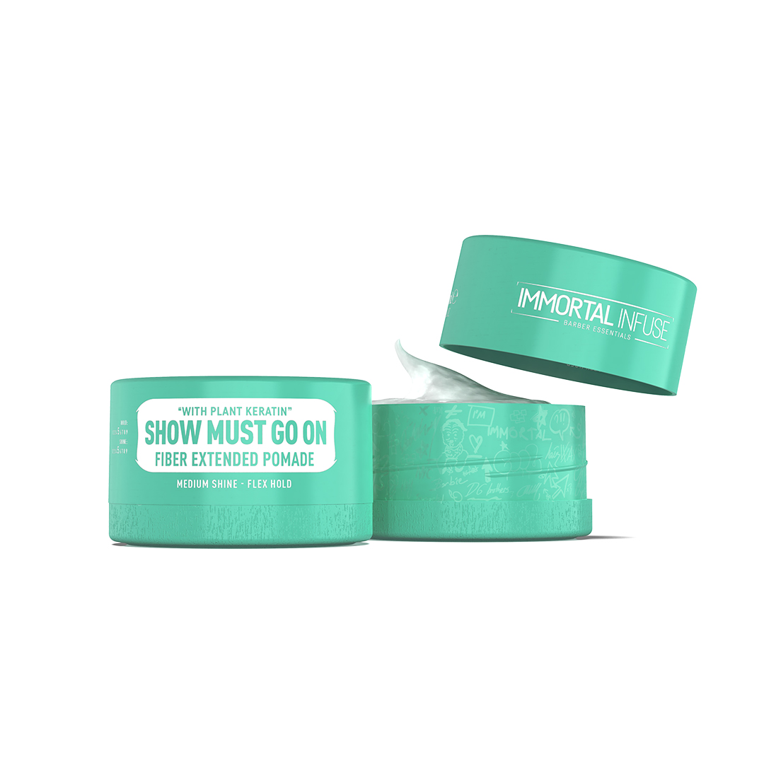 Cera de Peinar Immortal Infuse Show Must Go On Fiber 150ml