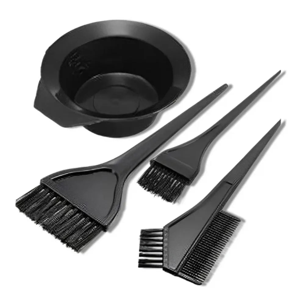 Kit de Brochas para Tinte 4 Piezas