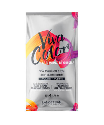 Tinte Lanosterín Viva Color Rosa + Tratamiento
