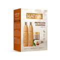 Kit Kativa Aceite de Argan Protección & Suavidad (Shampoo + Acondicionador + Tratamiento)