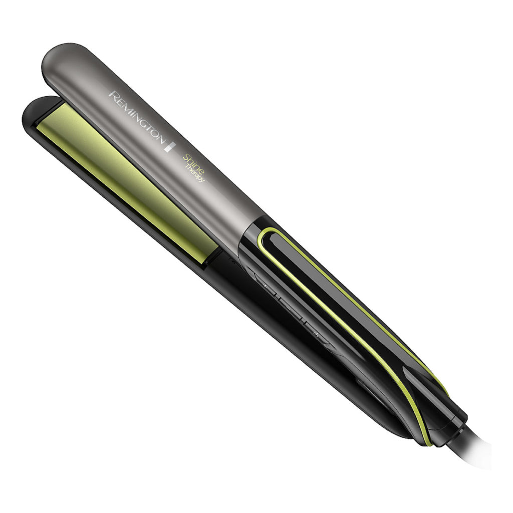 Plancha Alisadora Remington Shine Therapy Aguacate y Macadamia