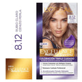 Tinte L'Oréal Paris Excellence 8.12 Rubio Claro Cenizo Perla