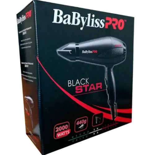 Secadora BaBylissPRO Black Star 2000W