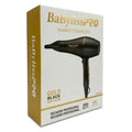 Secadora BaBylissPRO Nano Titanium Gold Black 2000W