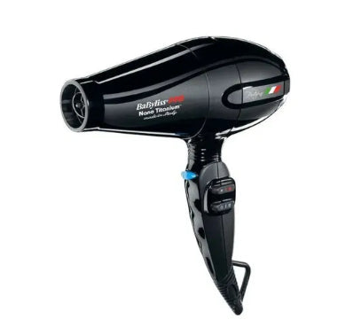 Secadora BaBylissPRO Nano Titanium Portofino 6600 Negra 2000W
