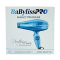 Secadora BaBylissPRO Nano Titanium Portofino 6600 Azul 2000W