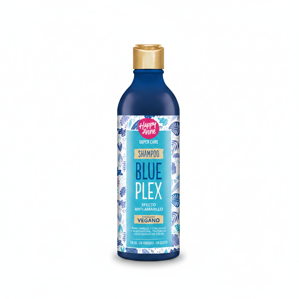 Shampoo Matizador Happy Anne Blue Plex 340ml