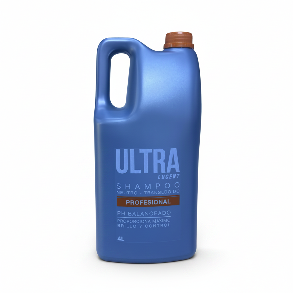 Shampoo Ultra Lucent Neutro Translúcido Profesional 4L