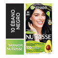 Tinte Garnier Nutrisse 10 Ebano Negro