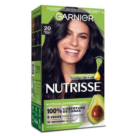 Tinte Garnier Nutrisse 20 Grosella Negra