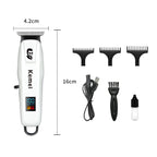 Cortadora Kemei KM-PG232 Trimmer Blanco