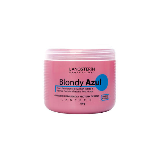 Polvo Decolorante Lanosterín Blondy Azul 120g
