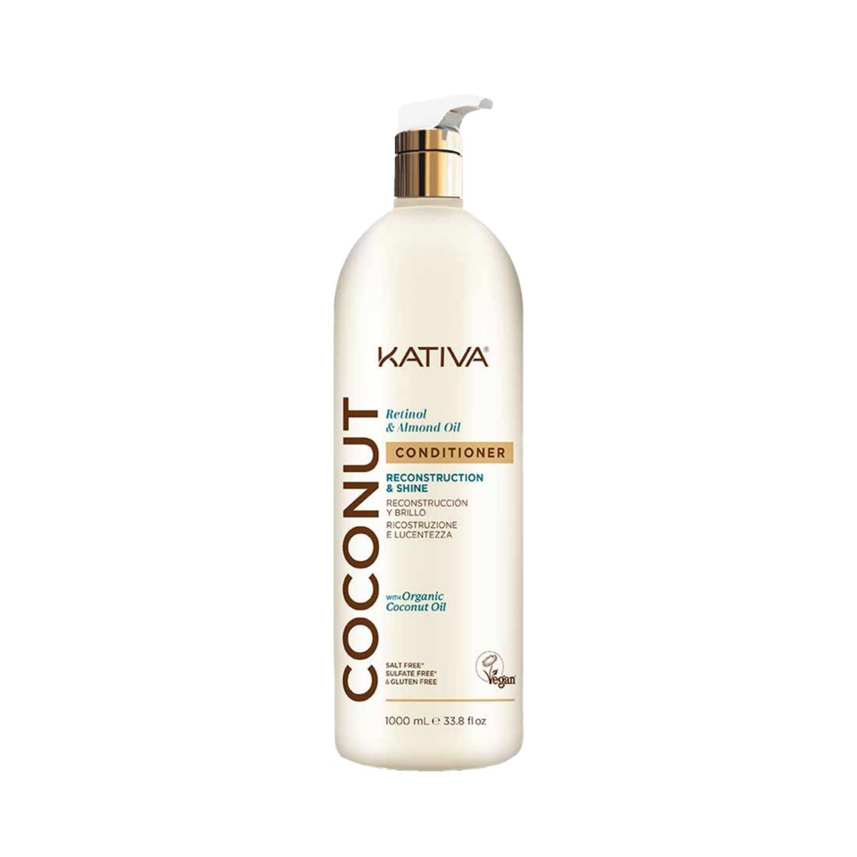 Acondicionador Kativa Coconut Reconstruction 1000ml