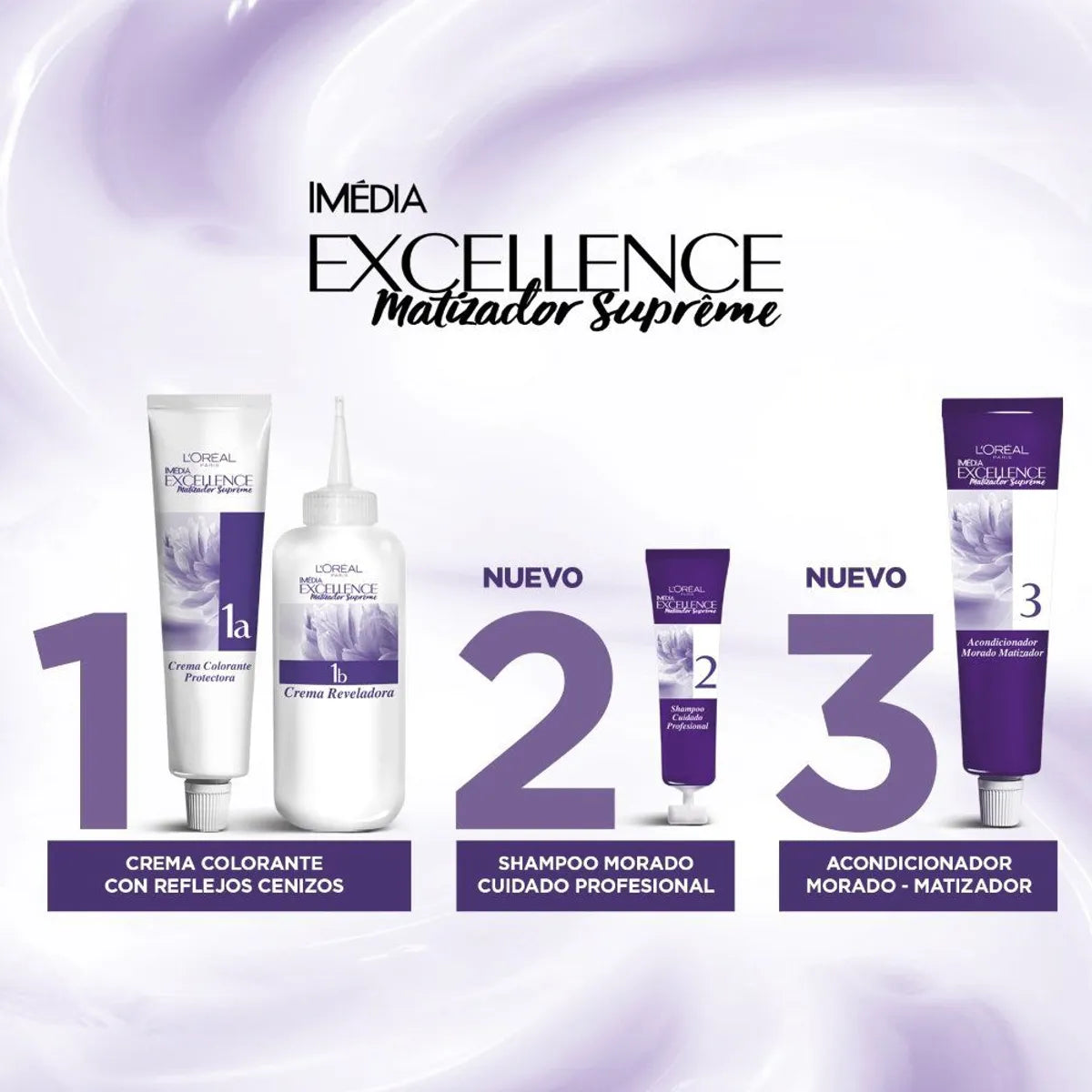 Tinte L'Oréal Paris Excellence 6.12 Rubio Oscuro Ceniza Perla