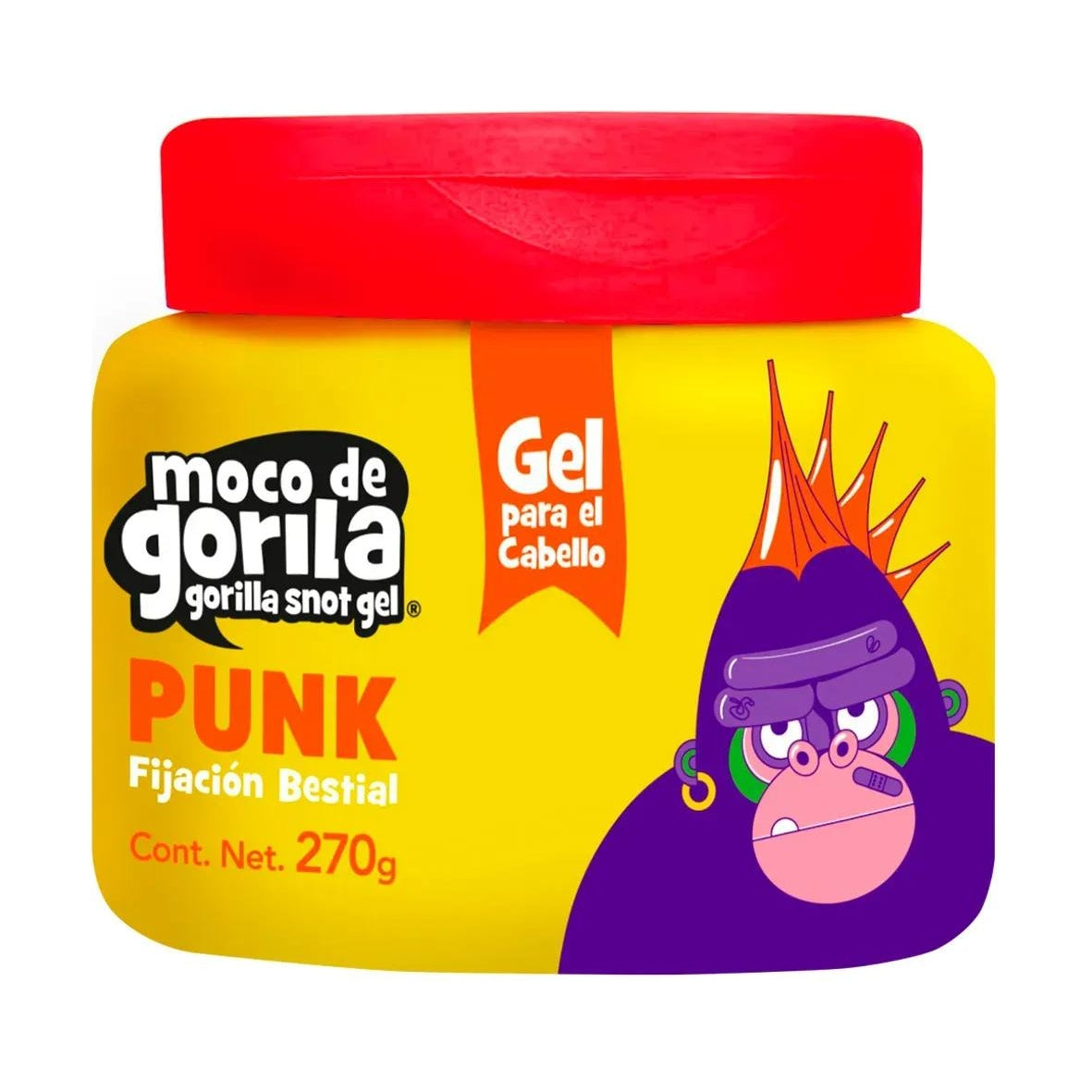 Gel para Cabello Moco De Gorila Punk Pote 270g