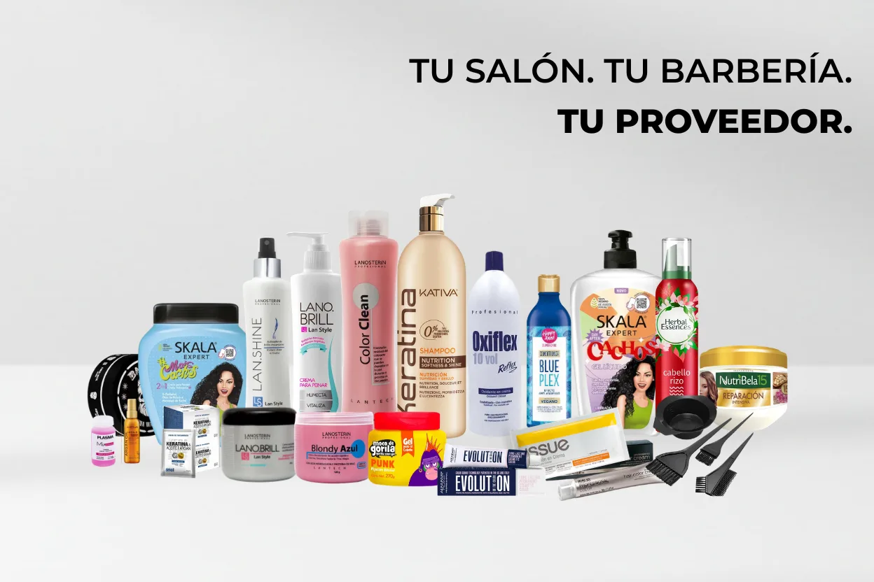 Tu salón. Tu barbería. Tu proveedor.